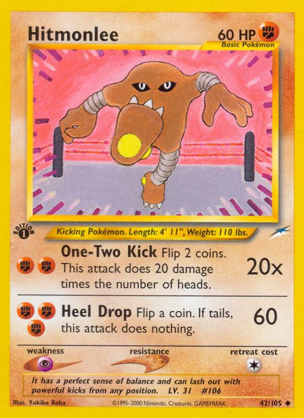 Hitmonlee - Neo Destiny SET-42