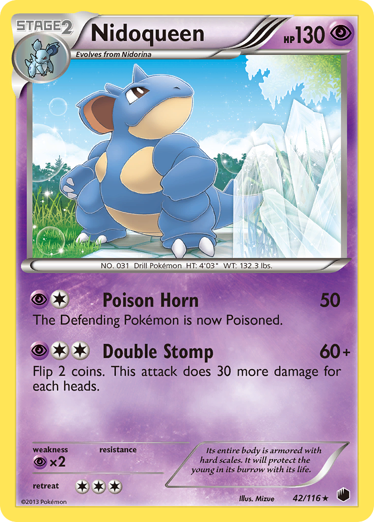 Nidoqueen - Plasma Freeze SET-42
