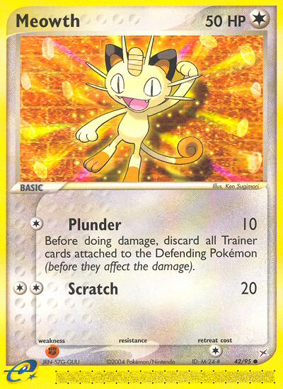 Meowth - Team Magma vs Team Aqua SET-42