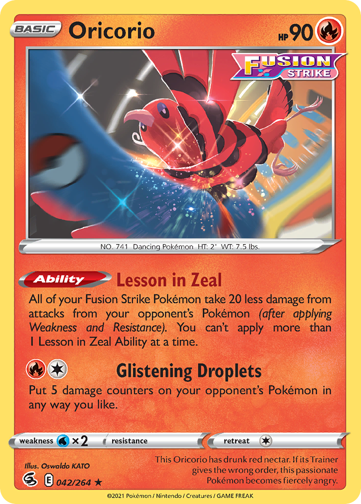 Oricorio - Fusion Strike SET-42