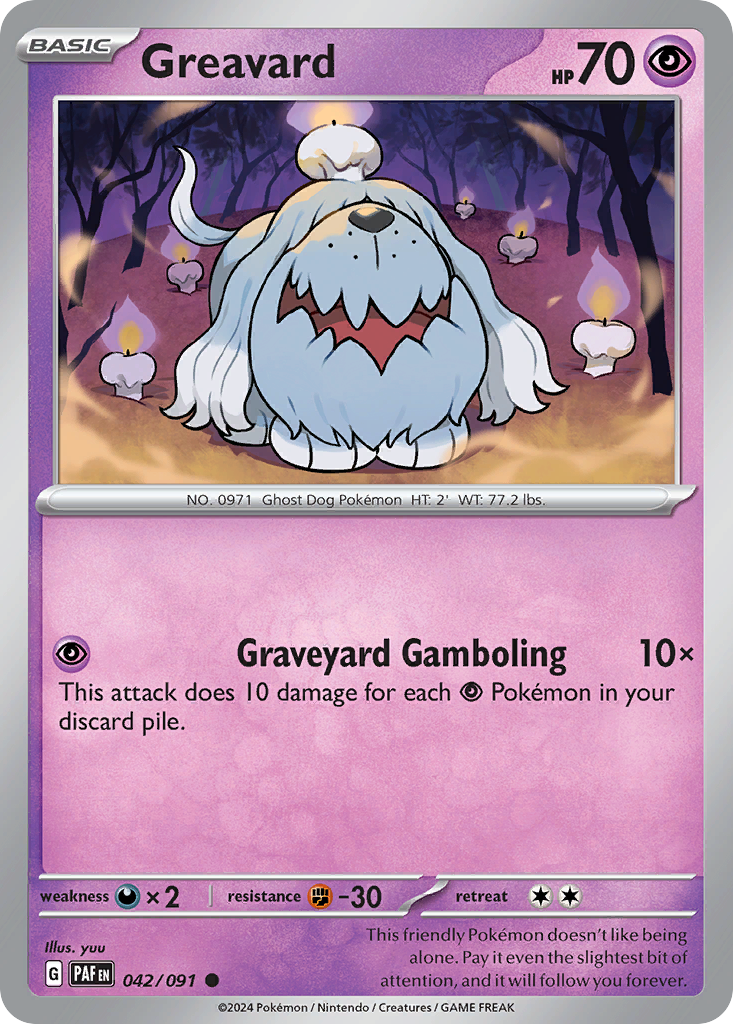 Greavard - Paldean Fates SET-42