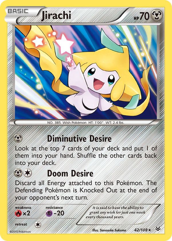 Jirachi - Roaring Skies SET-42