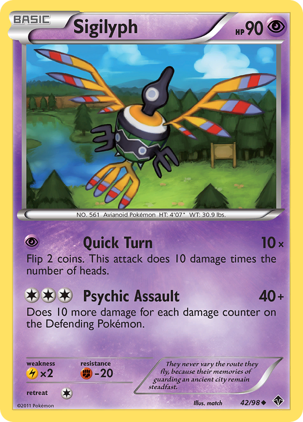 Sigilyph - Emerging Powers SET-42