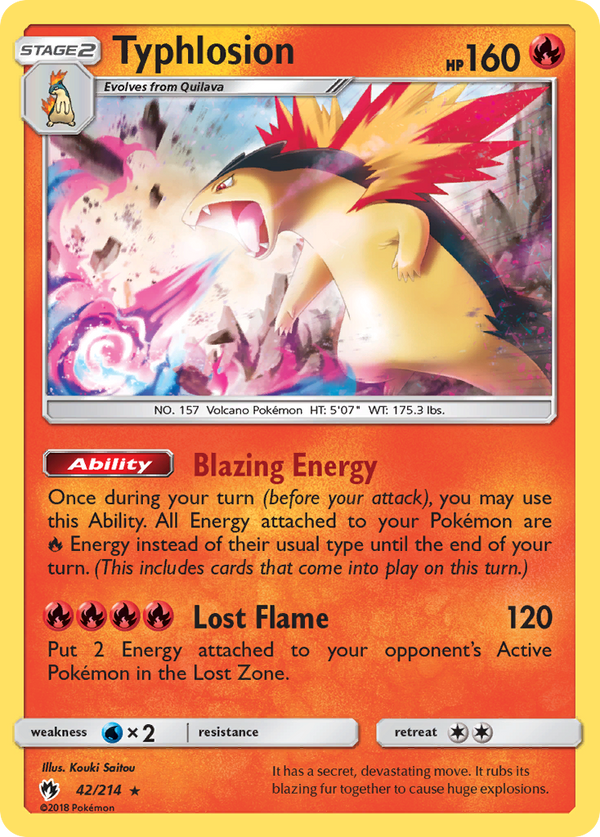 Typhlosion - Lost Thunder SET-42