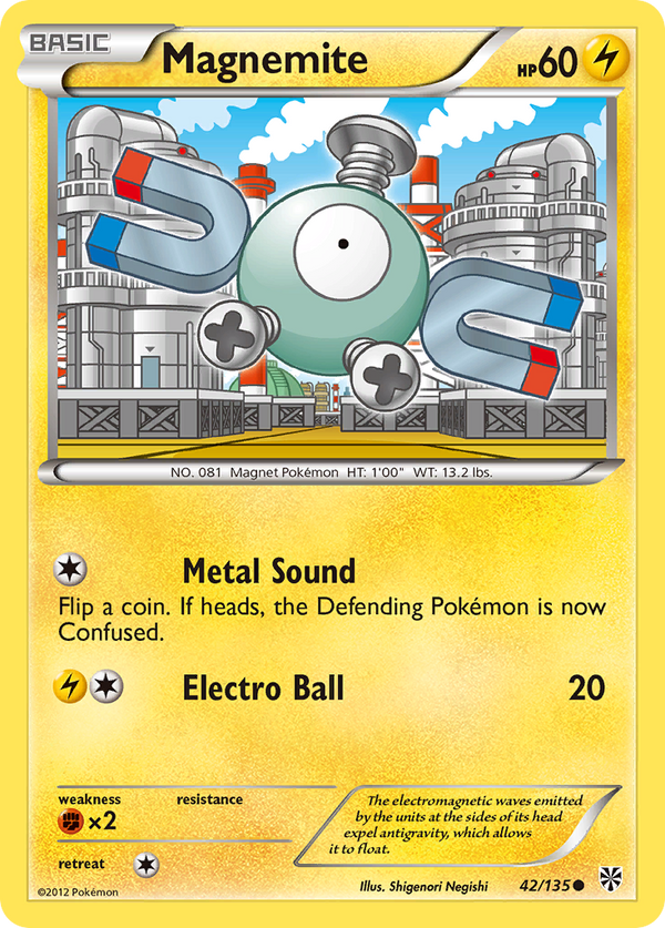 Magnemite - Plasma Storm SET-42