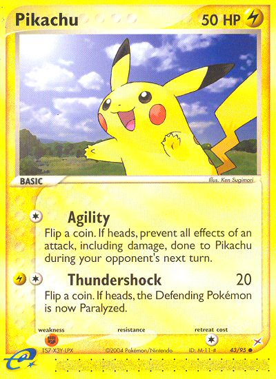 Pikachu - Team Magma vs Team Aqua SET-43