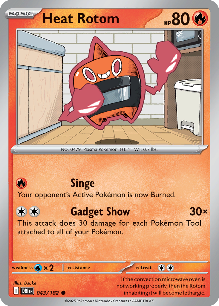 Heat Rotom - Destined Rivals SET-43