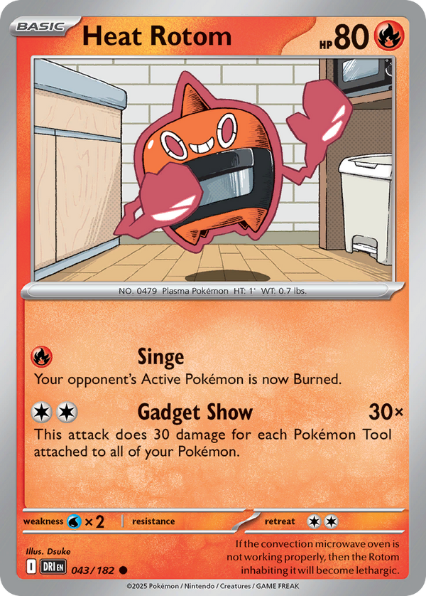 Heat Rotom - Destined Rivals SET-43