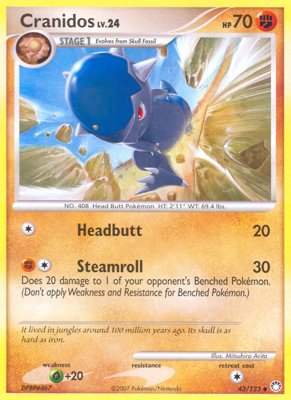 Cranidos - Mysterious Treasures SET-43