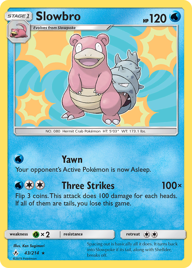Slowbro - Unbroken Bonds SET-43