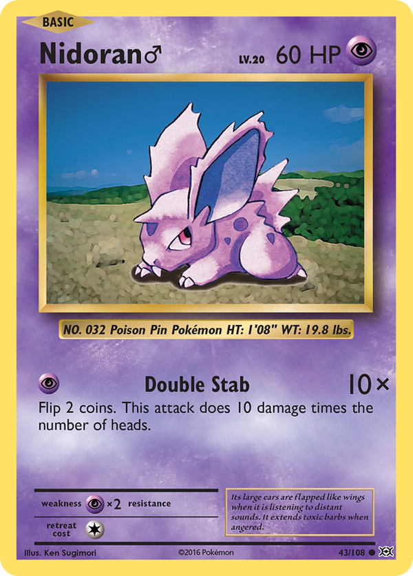 Nidoran ? - Evolutions SET-43