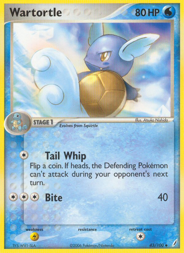 Wartortle - Crystal Guardians SET-43