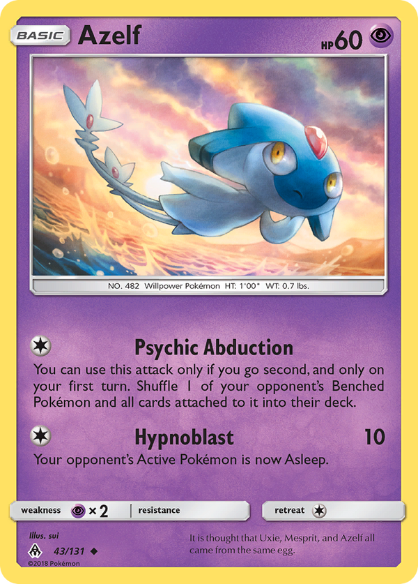 Azelf - Forbidden Light SET-43