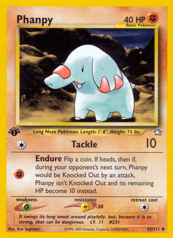 Phanpy - Neo Genesis SET-43