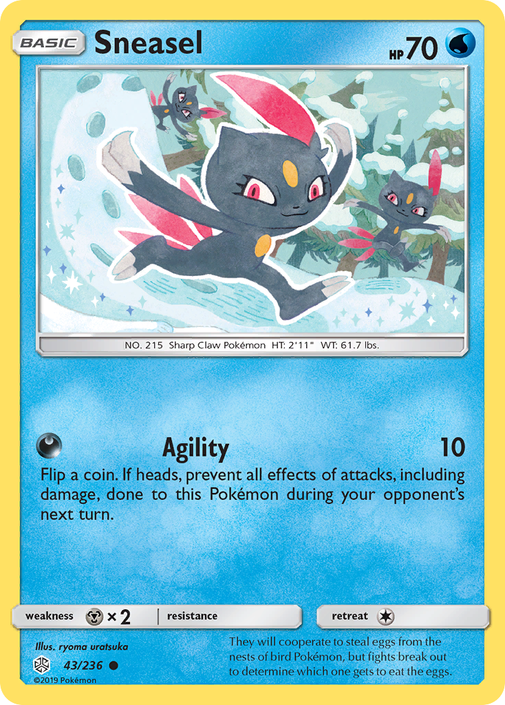 Sneasel - Cosmic Eclipse SET-43
