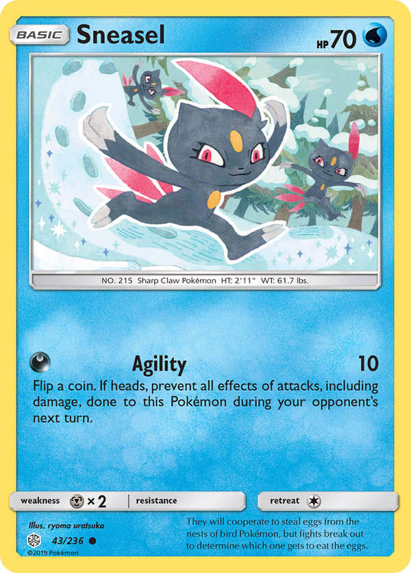 Sneasel - Cosmic Eclipse SET-43