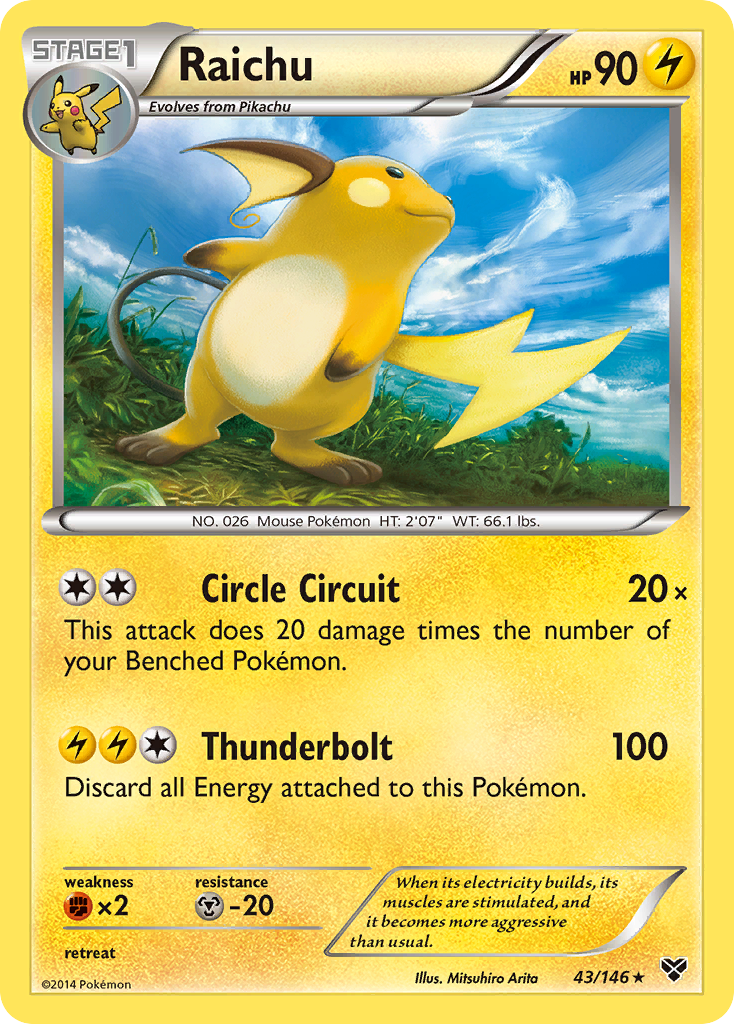 Raichu - XY SET-43