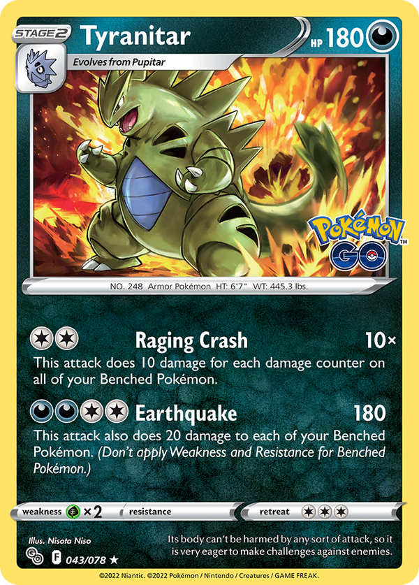 Tyranitar - Pokemon GO SET-43