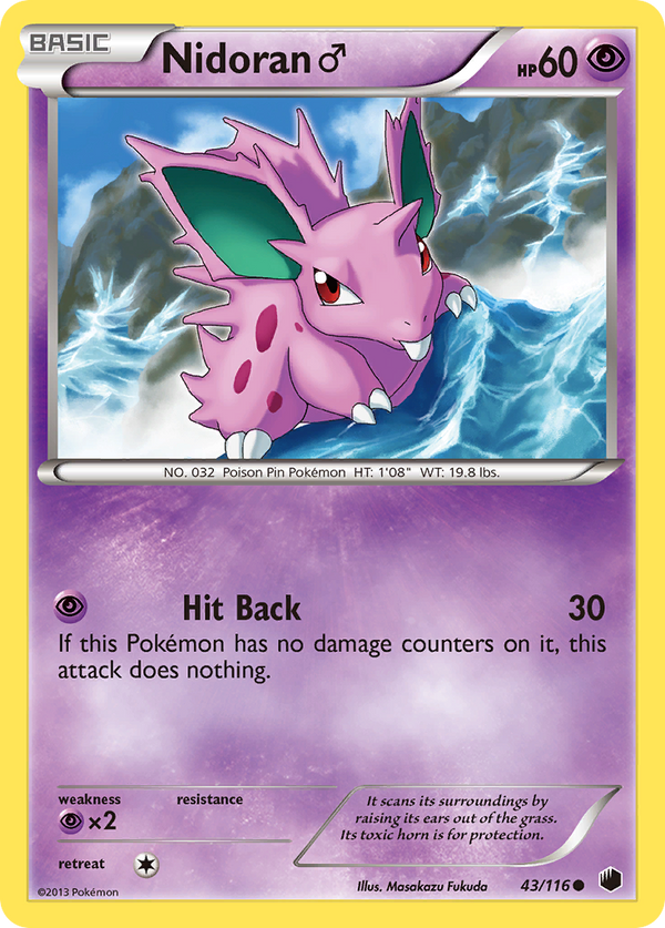 Nidoran ? - Plasma Freeze SET-43