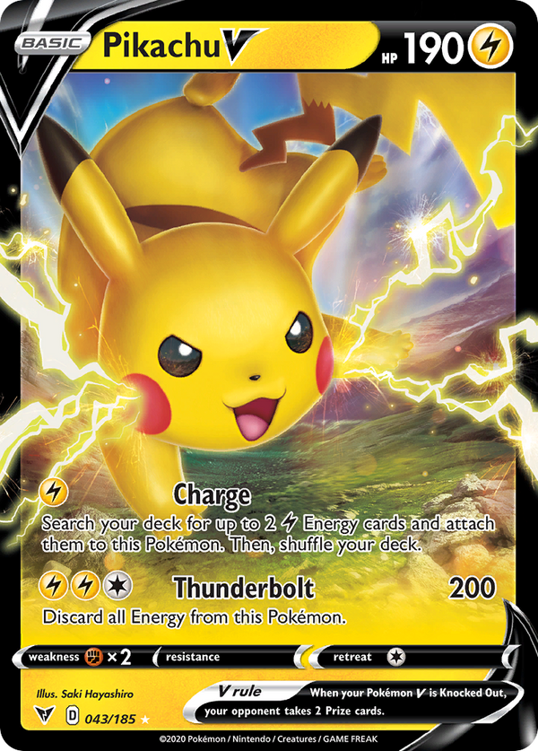 Pikachu V - Vivid Voltage SET-43