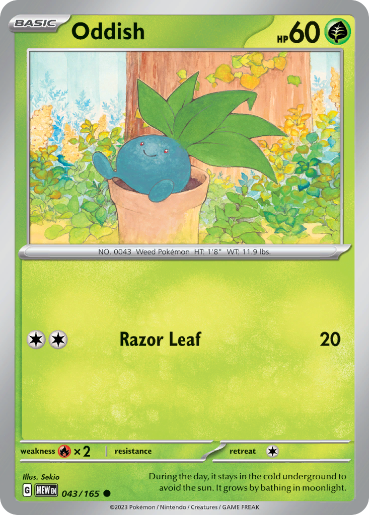 Oddish - 151 SET-43