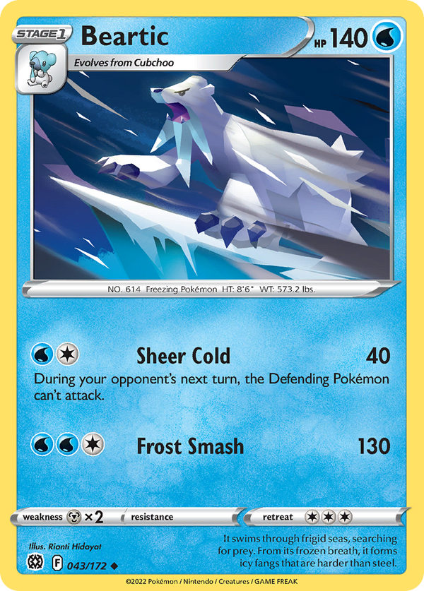 Beartic - Brilliant Stars SET-43