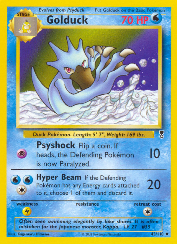 Golduck - Legendary Collection SET-43
