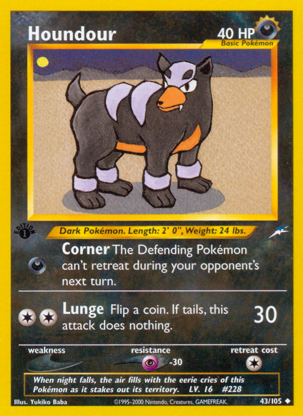Houndour - Neo Destiny SET-43