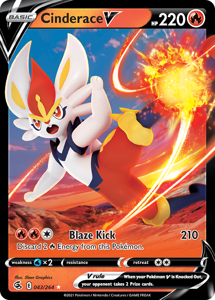 Cinderace V - Fusion Strike SET-43