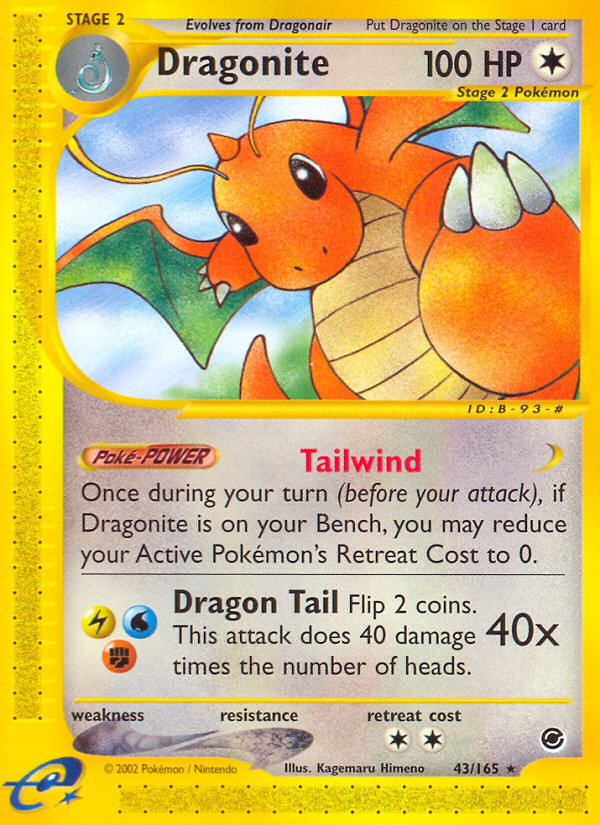 Dragonite - Expedition Base Set SET-43