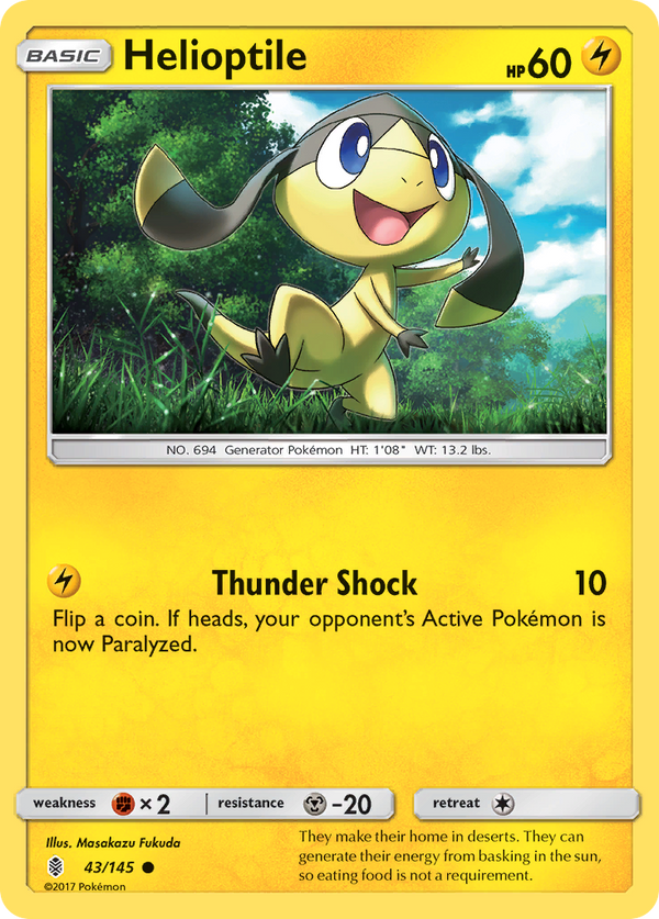 Helioptile - Guardians Rising SET-43