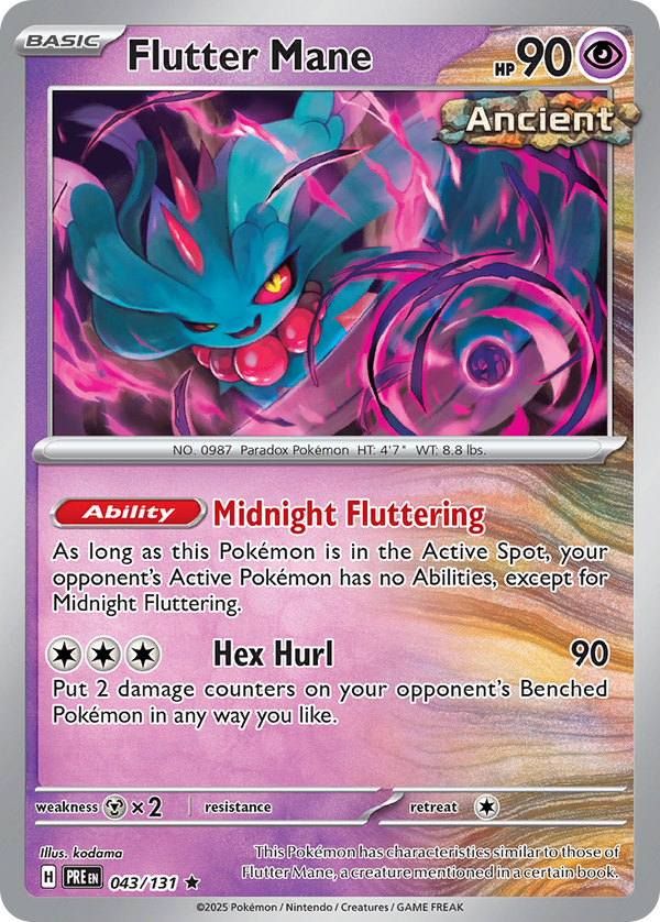Flutter Mane - Prismatic Evolutions SET-43