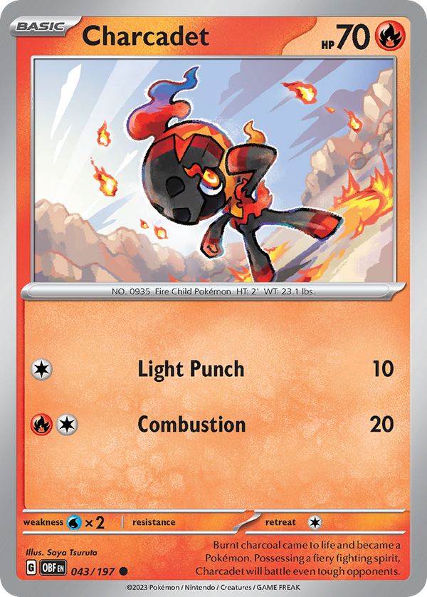 Charcadet - Obsidian Flames SET-43