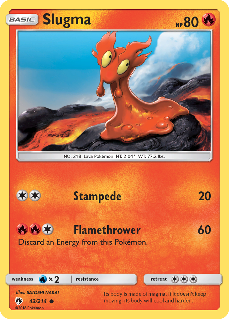 Slugma - Lost Thunder SET-43