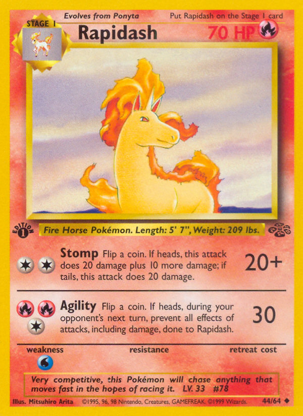 Rapidash - Jungle SET-44