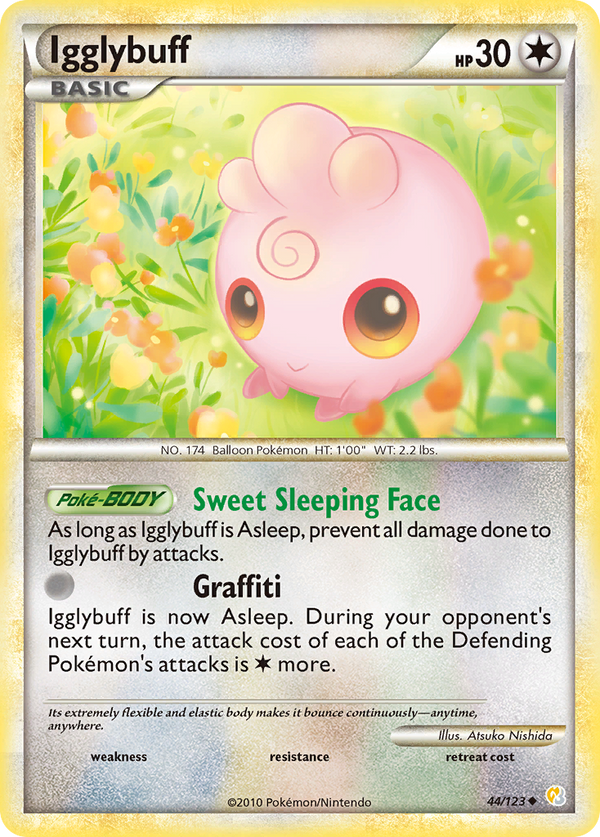 Igglybuff - HeartGold & SoulSilver SET-44
