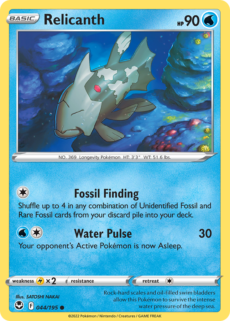 Relicanth - Silver Tempest SET-44