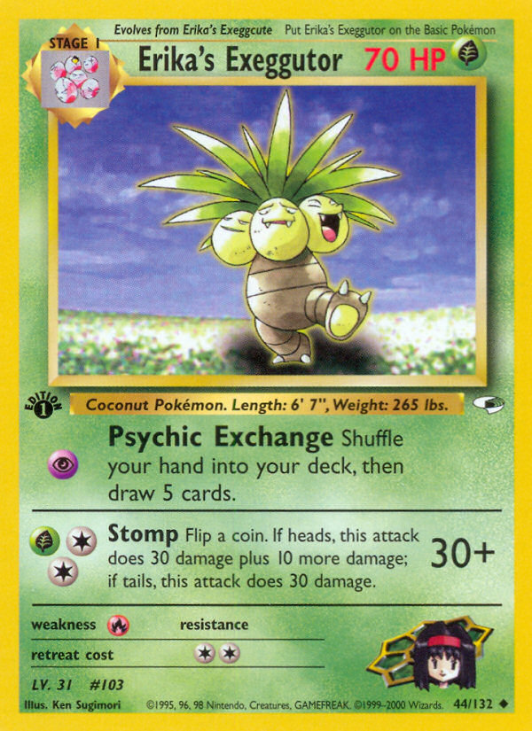 Erika's Exeggutor - Gym Heroes SET-44