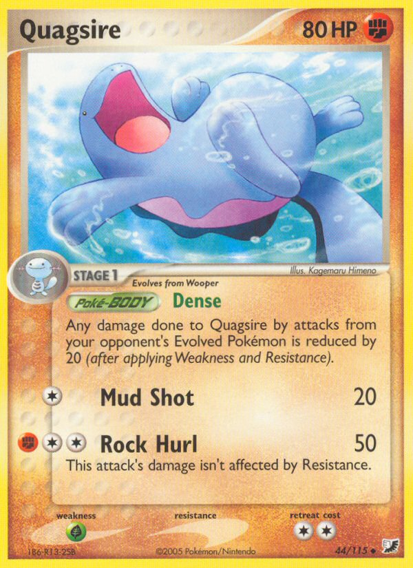 Quagsire - Unseen Forces SET-44