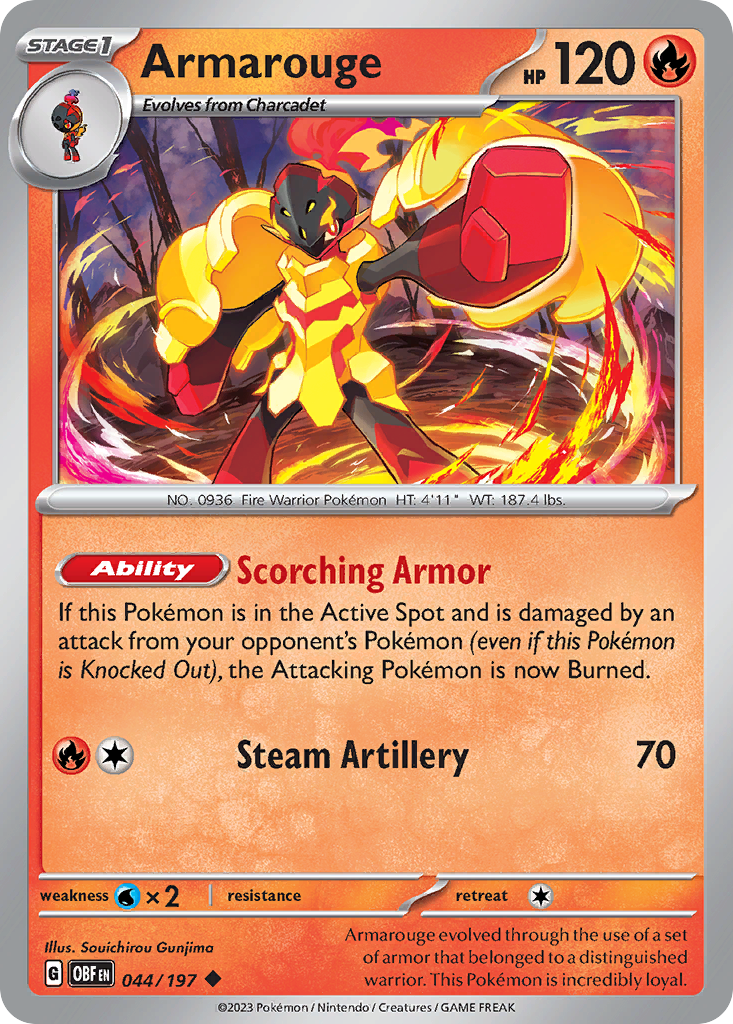 Armarouge - Obsidian Flames SET-44