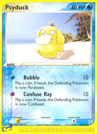 Psyduck - Team Magma vs Team Aqua SET-44