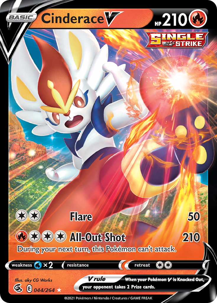 Cinderace V - Fusion Strike SET-44