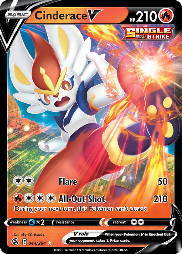 Cinderace V - Fusion Strike SET-44