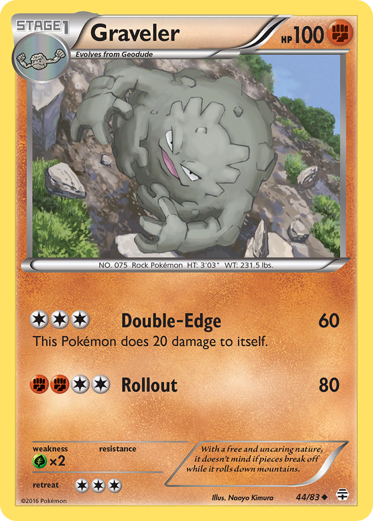 Graveler - Generations SET-44
