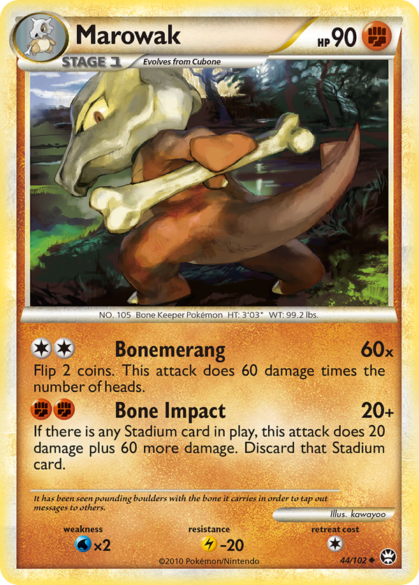 Marowak - HS Triumphant SET-44
