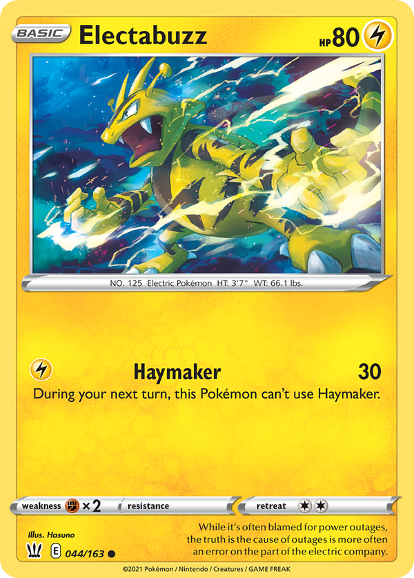 Electabuzz - Battle Styles SET-44