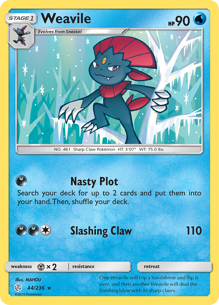 Weavile - Cosmic Eclipse SET-44
