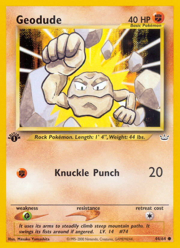 Geodude - Neo Revelation SET-44