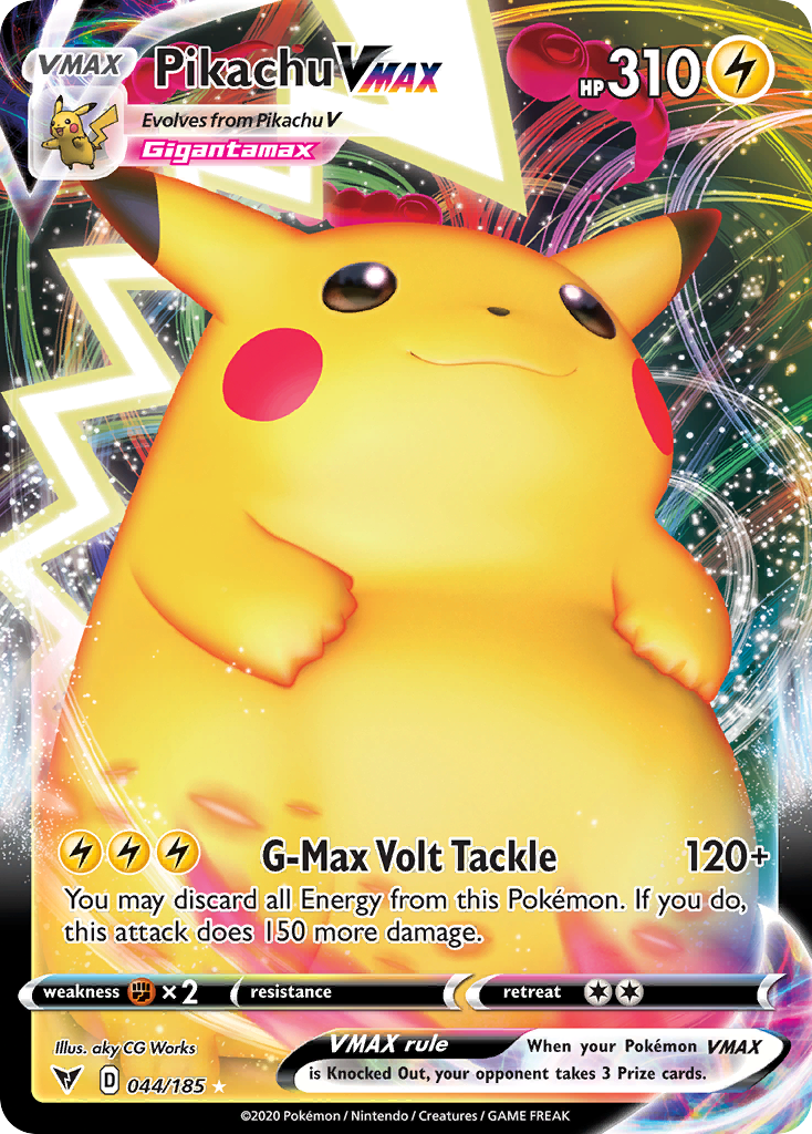 Pikachu VMAX - Vivid Voltage SET-44