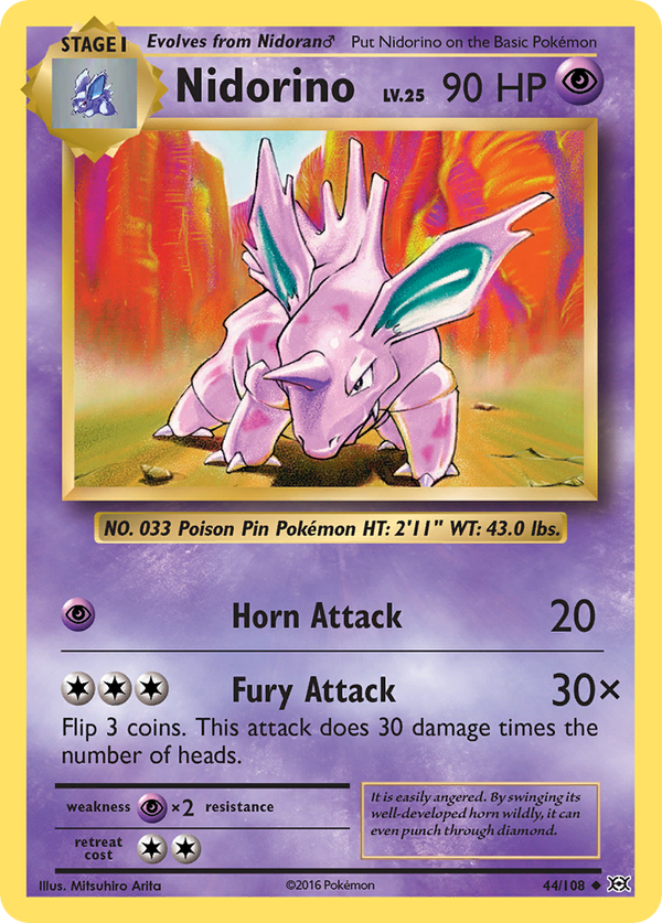Nidorino - Evolutions SET-44
